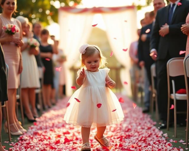 I threw ALL the petals!